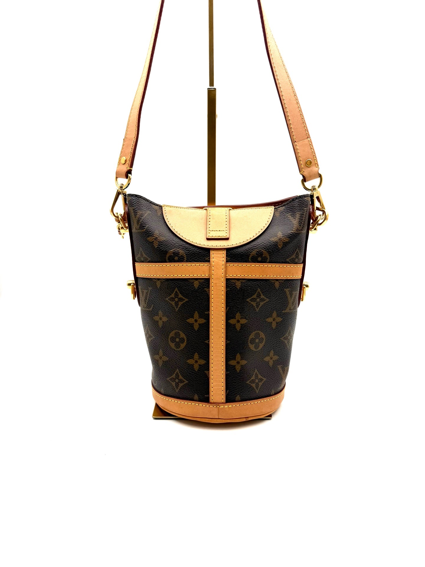 Louis Vuitton - Duffle - Leather - Brown - (small)