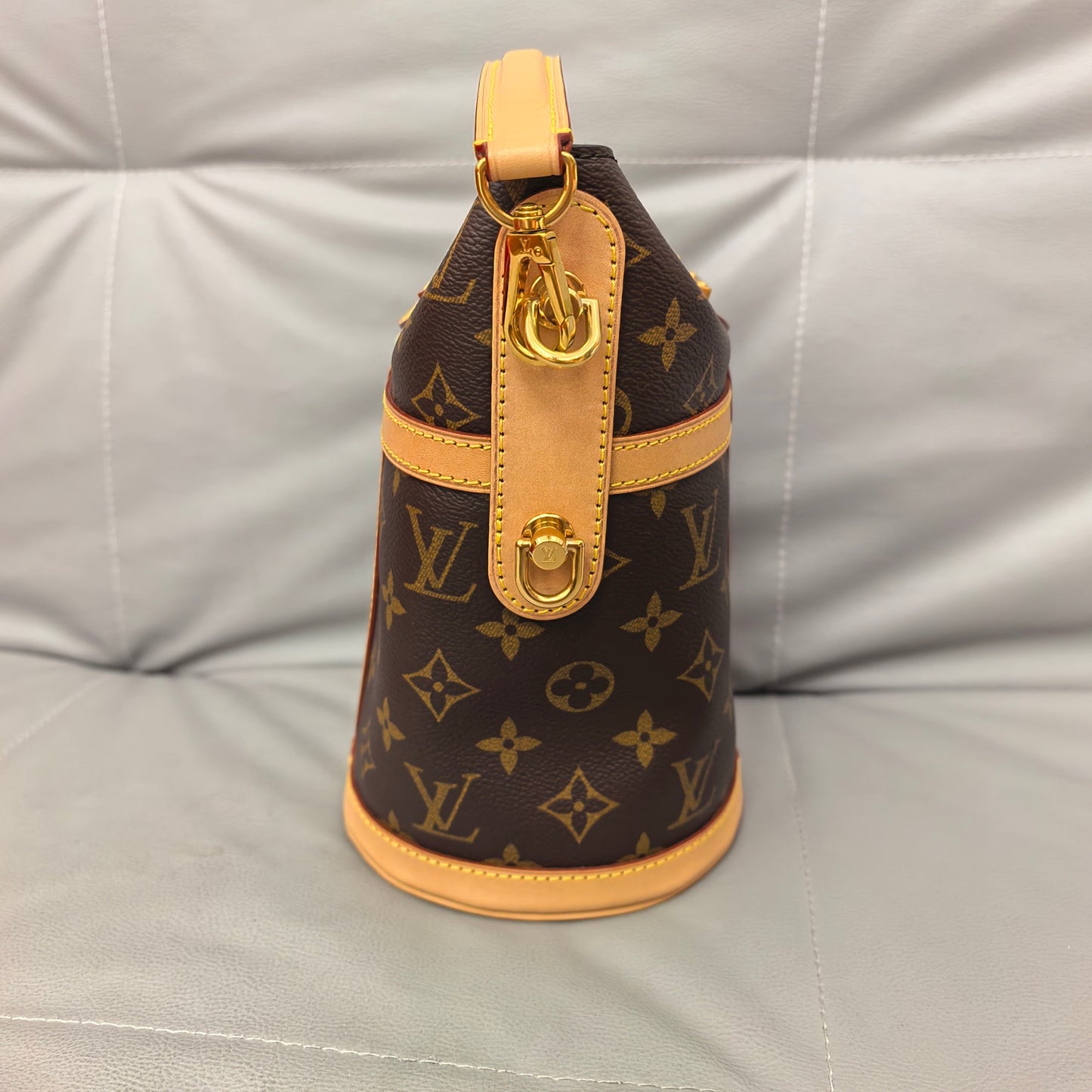 Louis Vuitton - Duffle - Leather - Brown - (small)