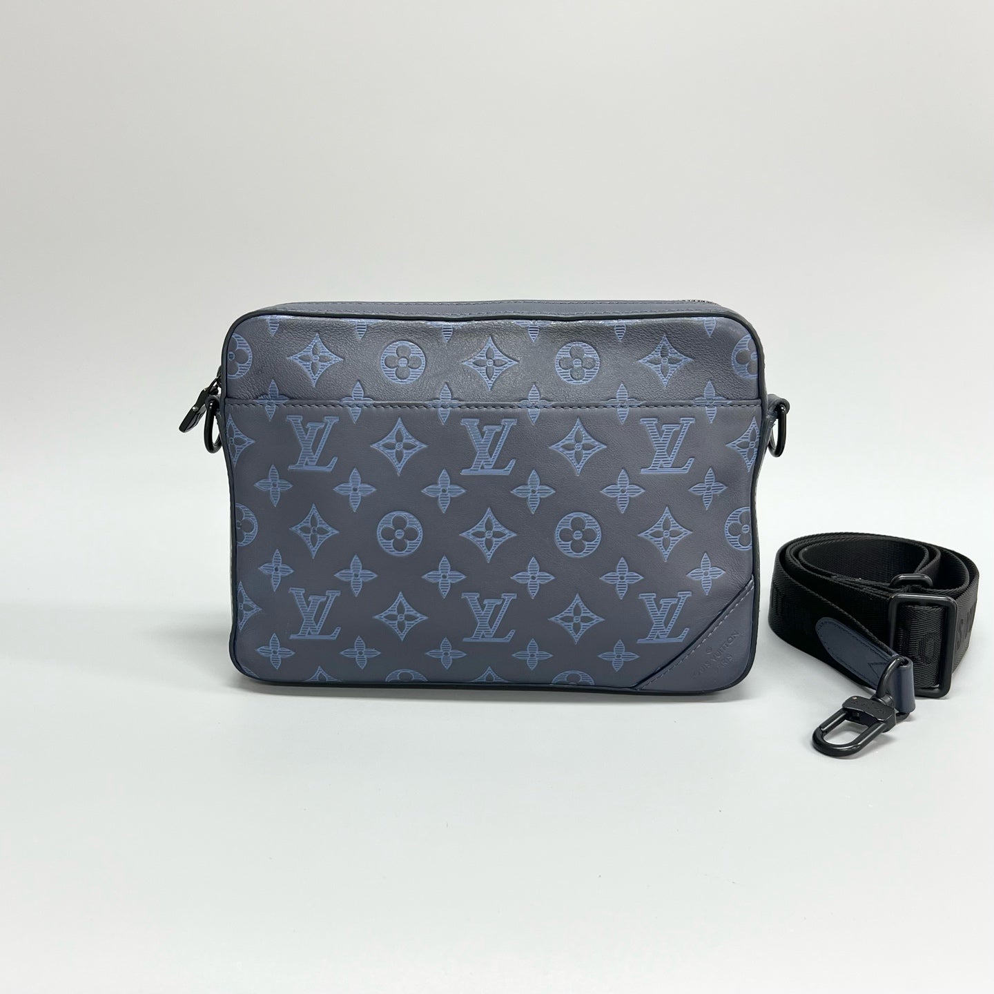 Louis Vuitton - Duo Messenger Bag - Leather - Blue - (small)