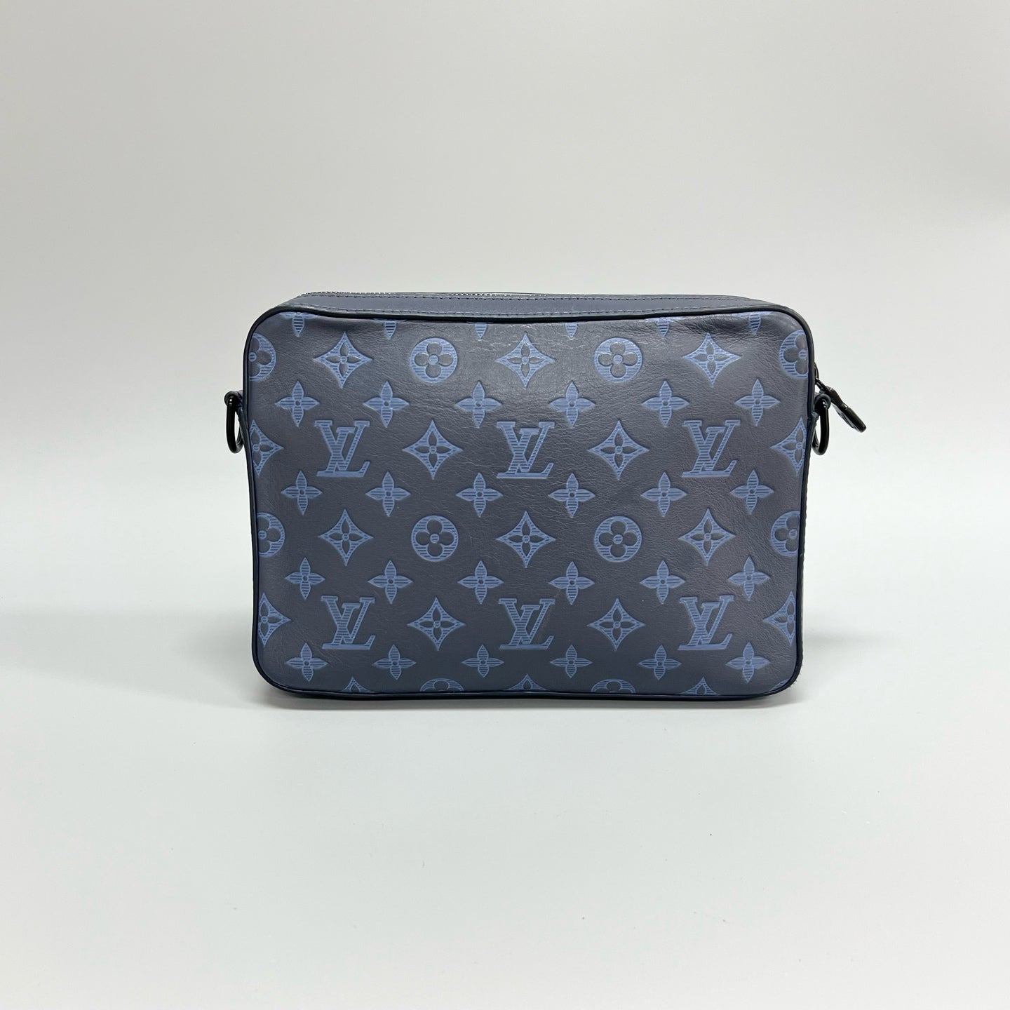 Louis Vuitton - Duo Messenger Bag - Leather - Blue - (small)