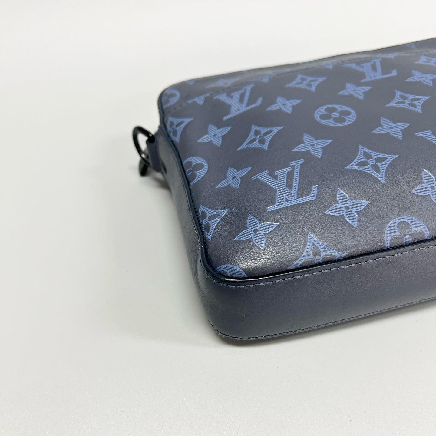 Louis Vuitton - Duo Messenger Bag - Leather - Blue - (small)