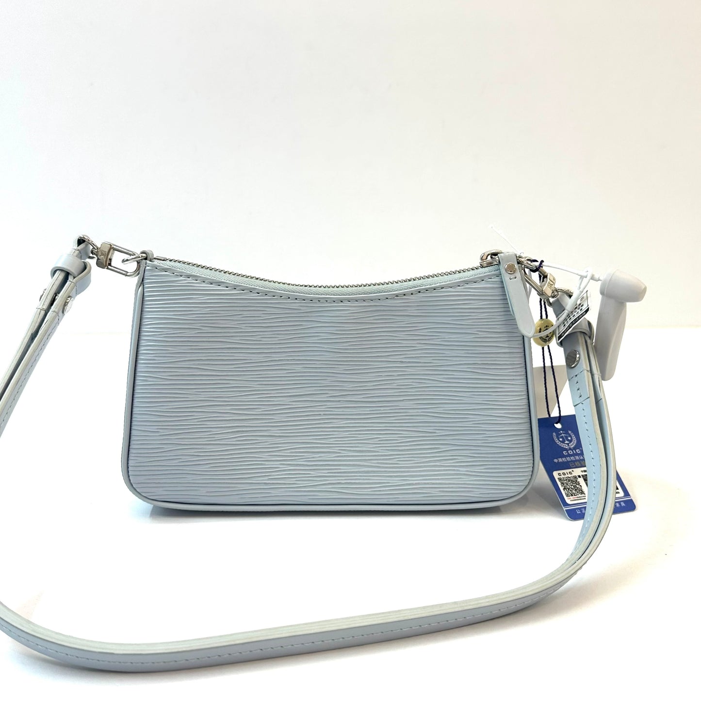 Louis Vuitton - Easy Pouch on Strap - Leather - Blue - (mini)