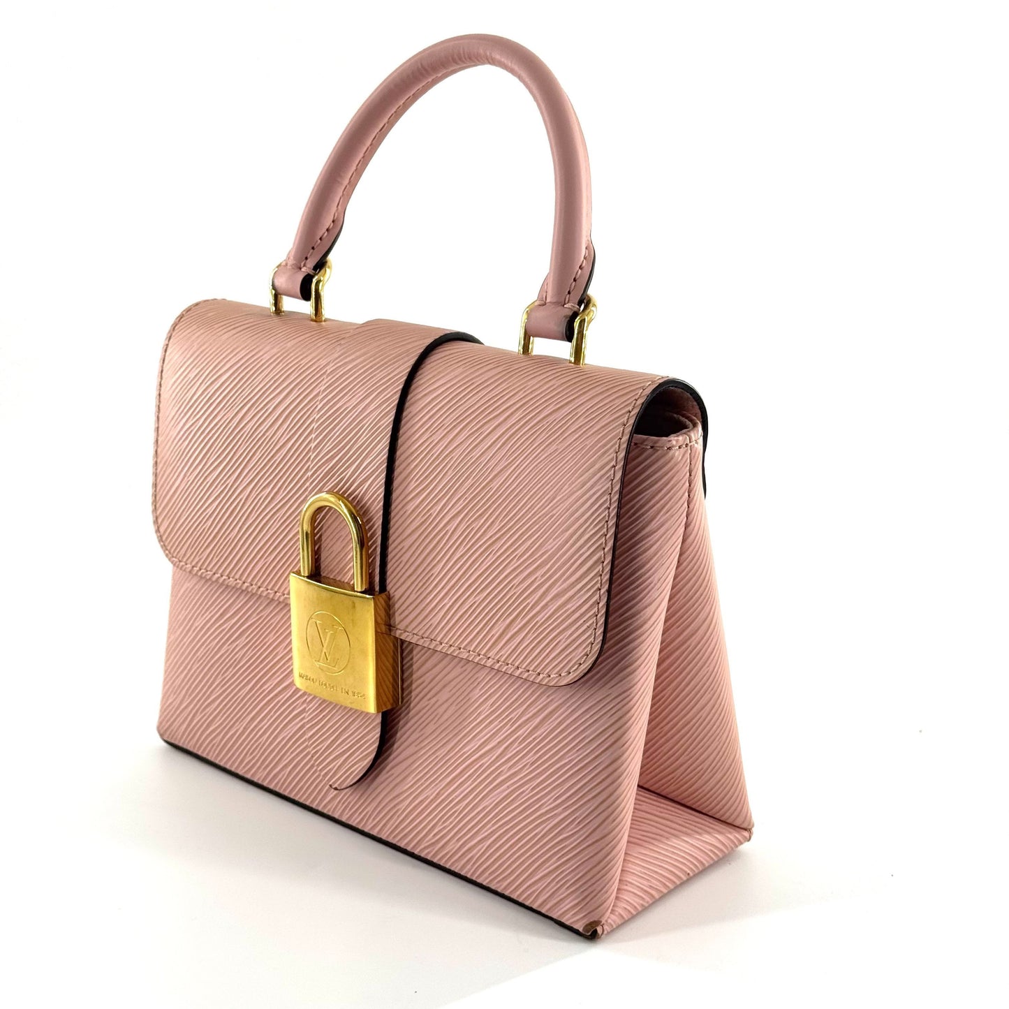Louis Vuitton - Epi Padlock Flap Bag - Epi leather - Pink - (Mini)