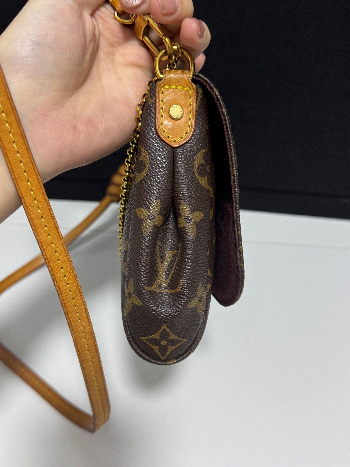 Louis Vuitton - Favorite - Cloth - Brown - (small)