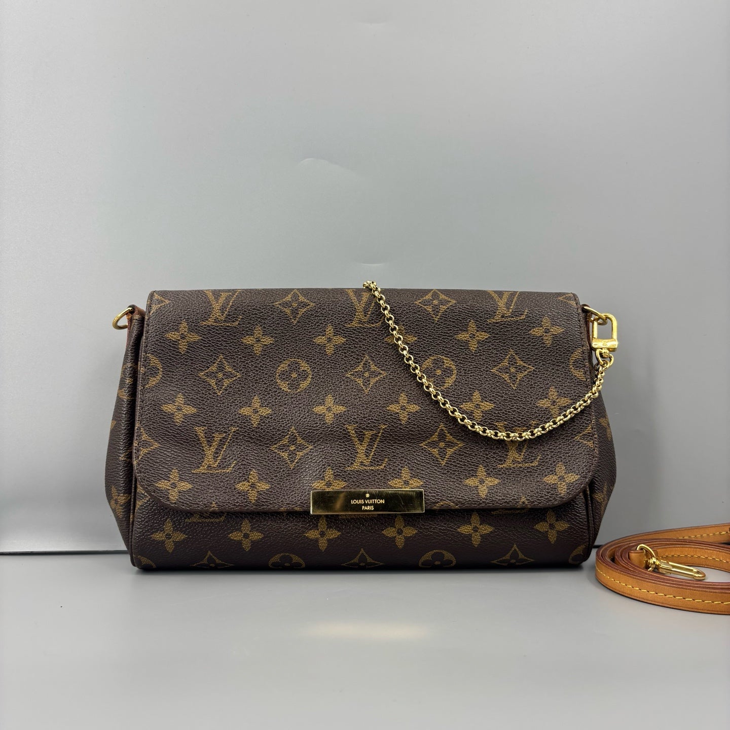 Louis Vuitton - Favorite - Leather - Brown - (medium)