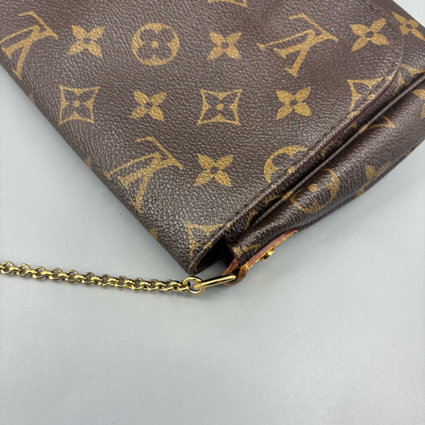 Louis Vuitton - Favorite - Leather - Brown - (medium)
