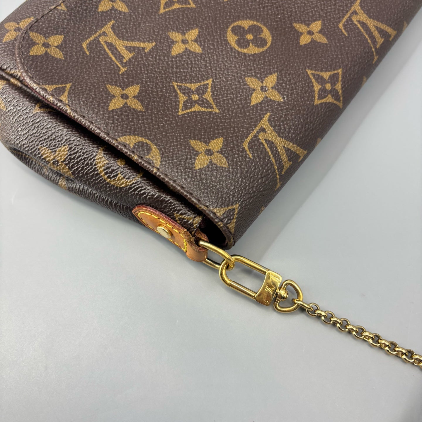 Louis Vuitton - Favorite - Leather - Brown - (medium)