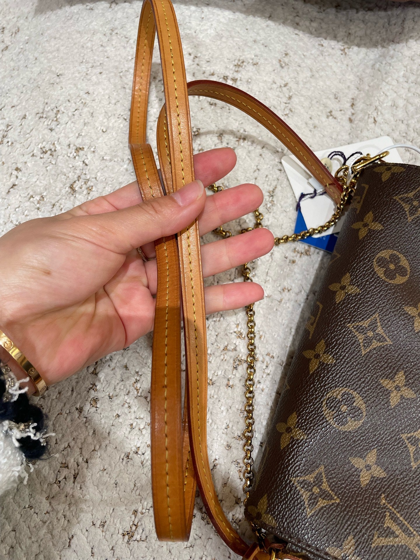 Louis Vuitton - Favorite - Leather - Brown - (mini)