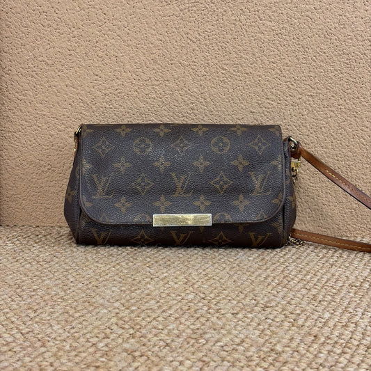 Louis Vuitton - Favorite - Leather - Brown - (small)