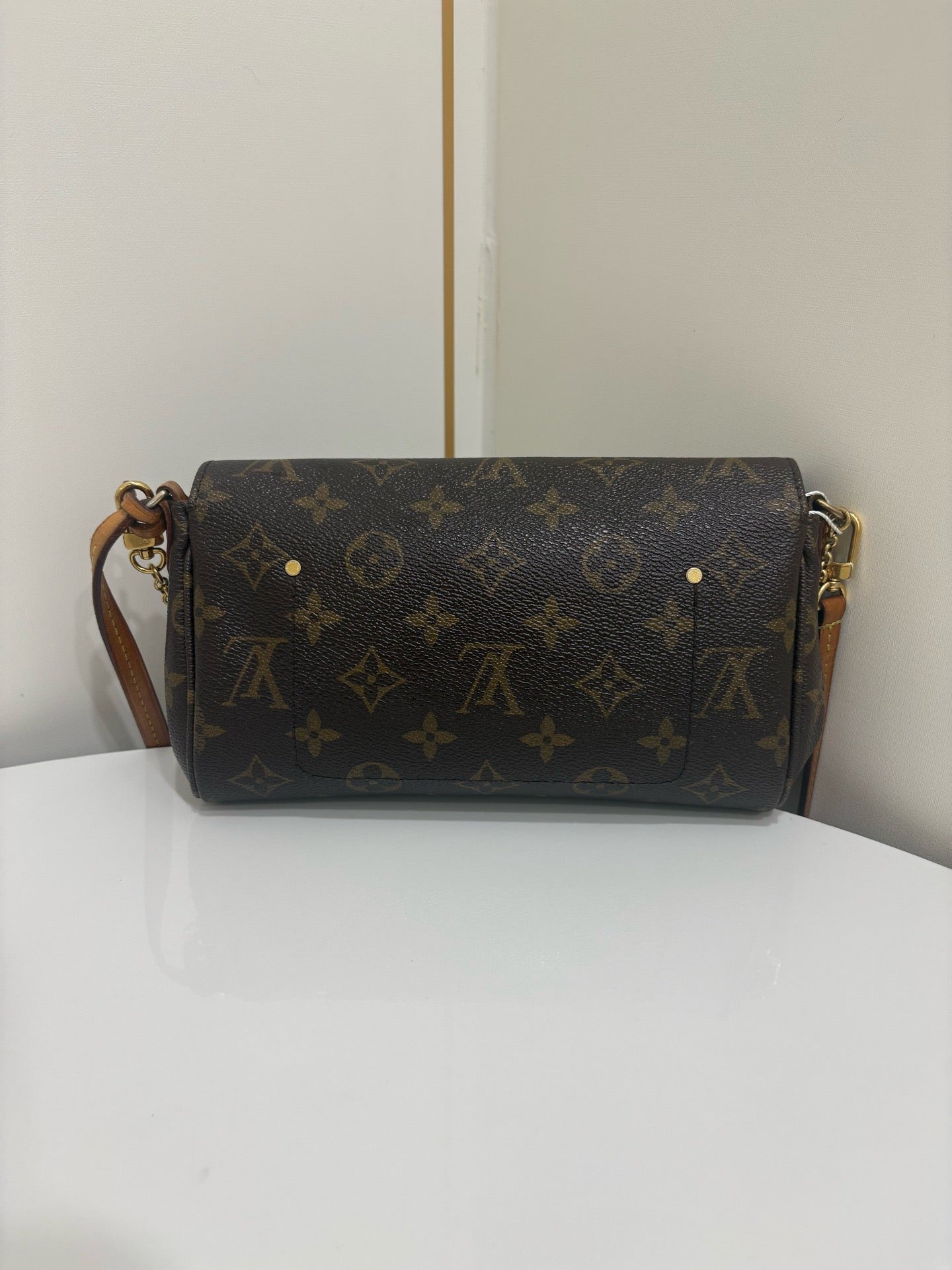 Louis Vuitton - Favorite - Leather - Brown - (small)