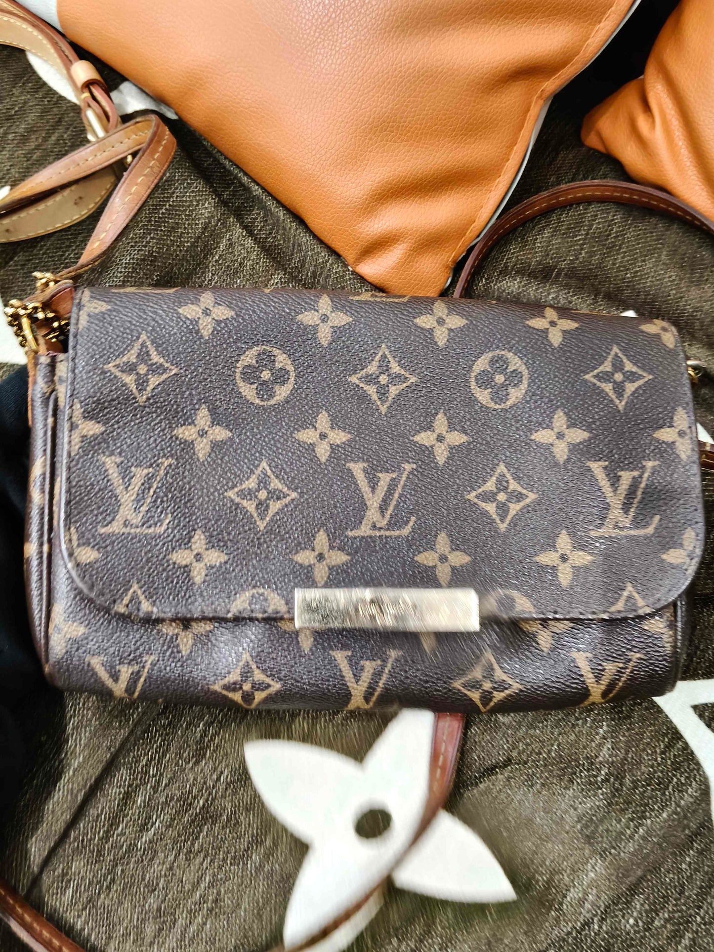 Louis Vuitton - Favorite - Leather - Brown - (small)
