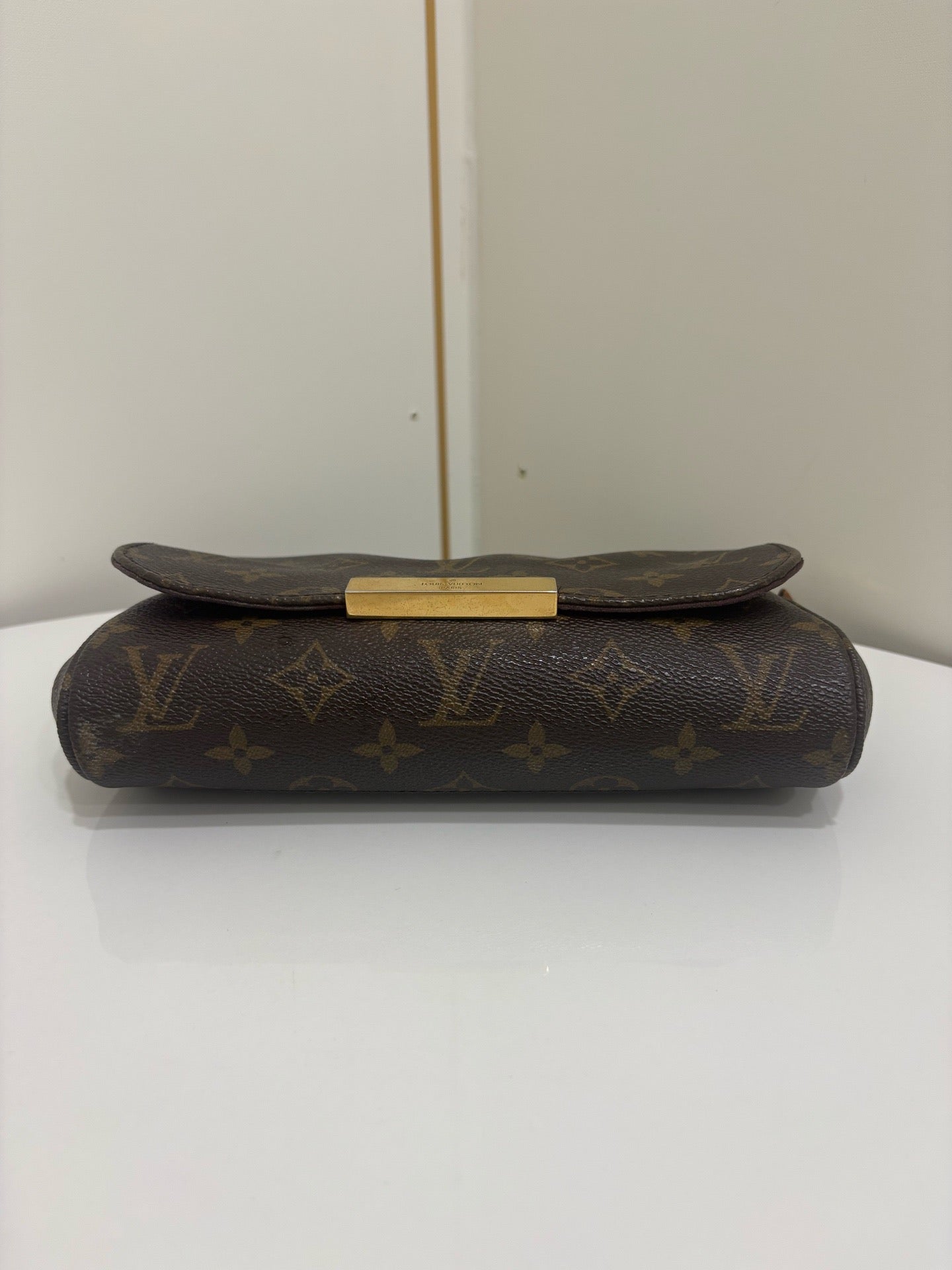 Louis Vuitton - Favorite - Leather - Brown - (small)