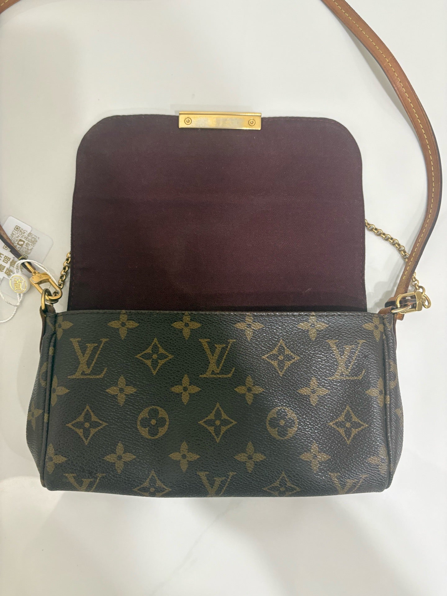 Louis Vuitton - Favorite - Leather - Brown - (small)