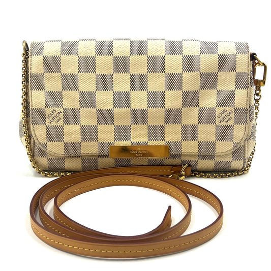 Louis Vuitton - Favorite - Leather - White - (small)