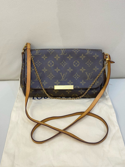 Louis Vuitton - Favorite Medium - Cloth - Brown - (medium)