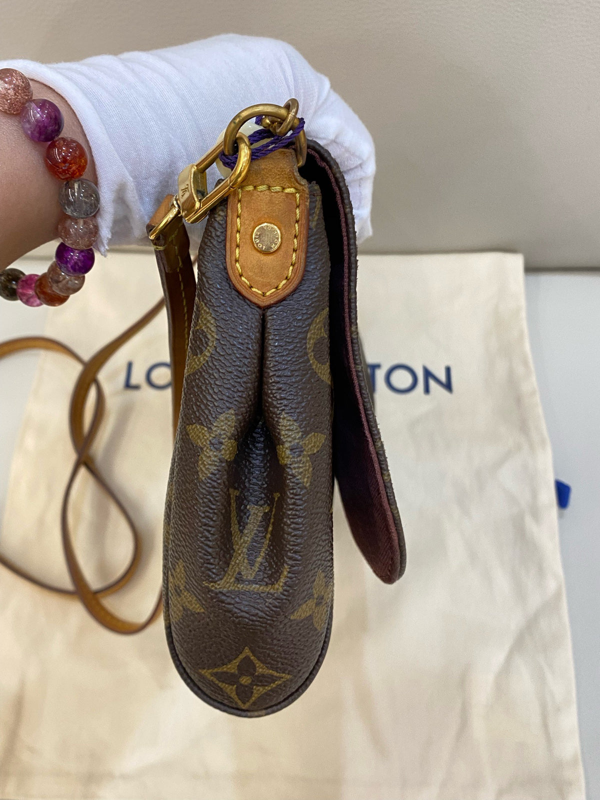 Louis Vuitton - Favorite Medium - Cloth - Brown - (medium)