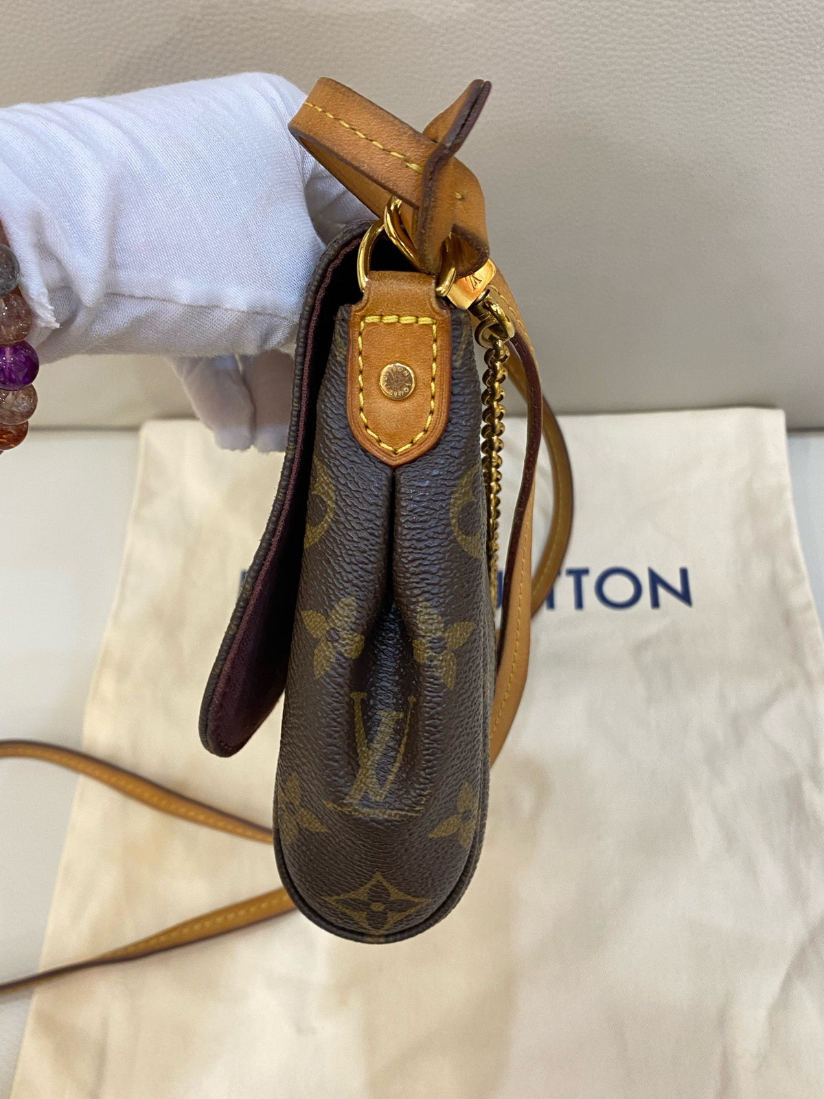 Louis Vuitton - Favorite Medium - Cloth - Brown - (medium)