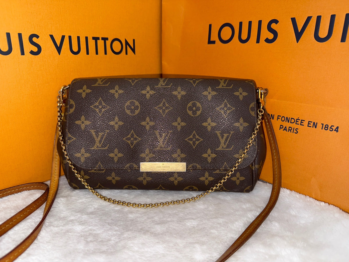 Louis Vuitton - Favorite MM - Cloth - Brown - (medium)