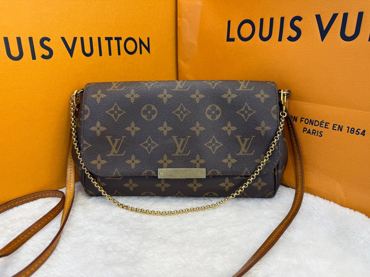 Louis Vuitton - Favorite MM - Cloth - Brown - (medium)