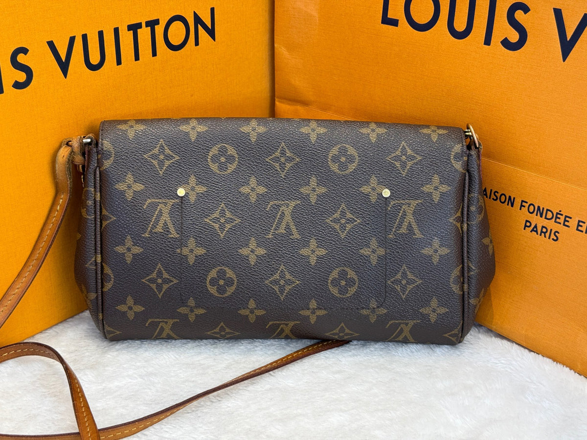 Louis Vuitton - Favorite MM - Cloth - Brown - (medium)