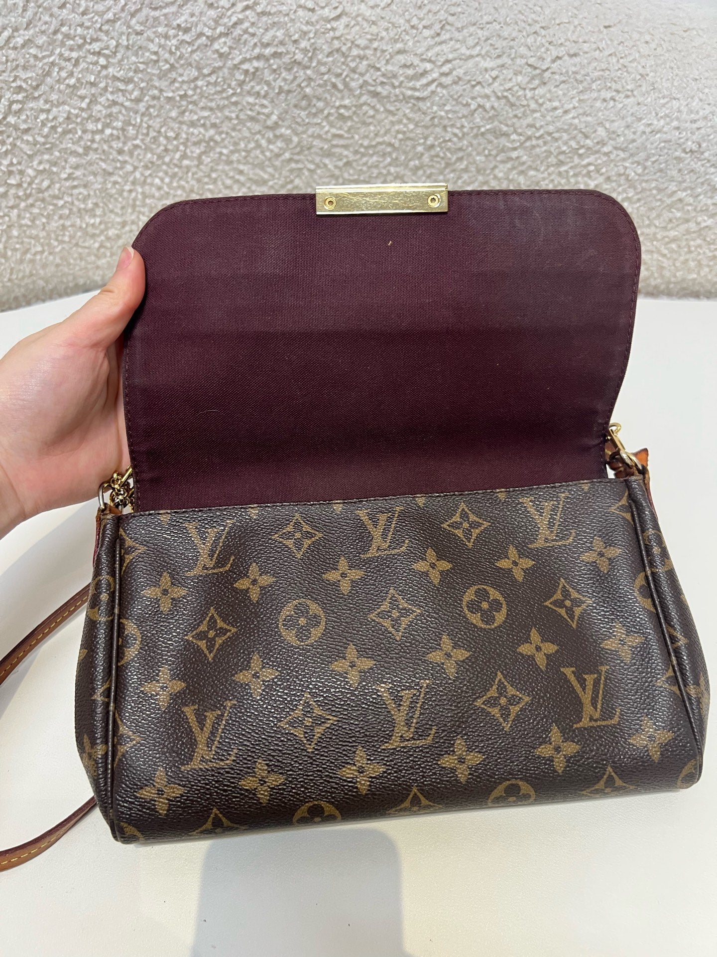 Louis Vuitton - Favorite MM - Cloth - Brown - (medium)