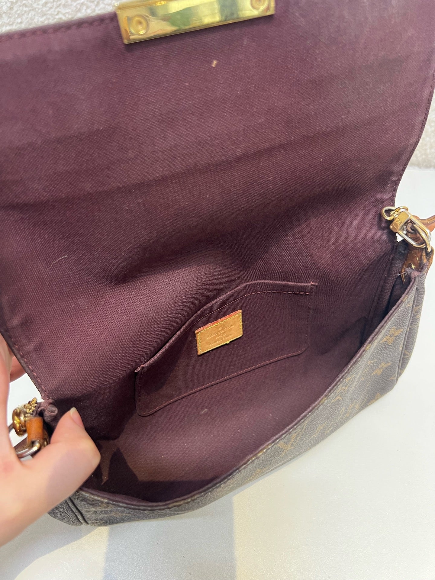 Louis Vuitton - Favorite MM - Cloth - Brown - (medium)