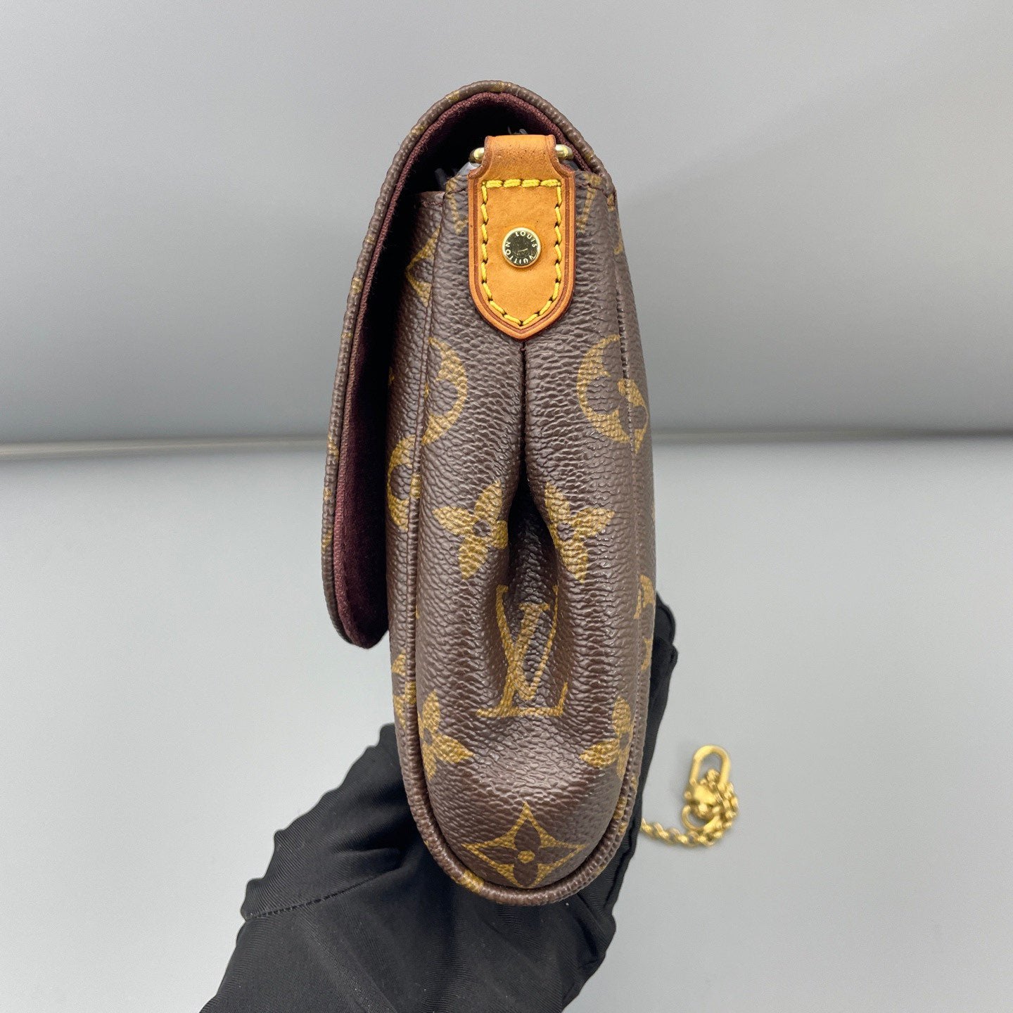 Louis Vuitton - Favorite MM - Monogram coated canvas with Vachetta leather trim - Brown - (Medium)