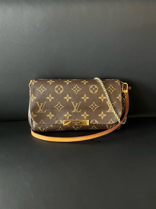 Louis Vuitton - Favorite PM - Cloth - Brown - (small)