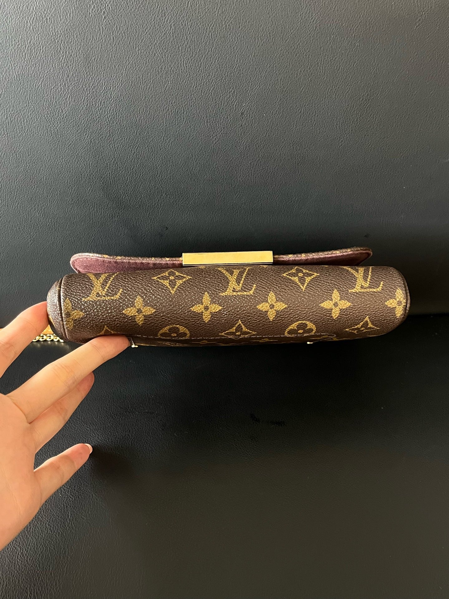 Louis Vuitton - Favorite PM - Cloth - Brown - (small)