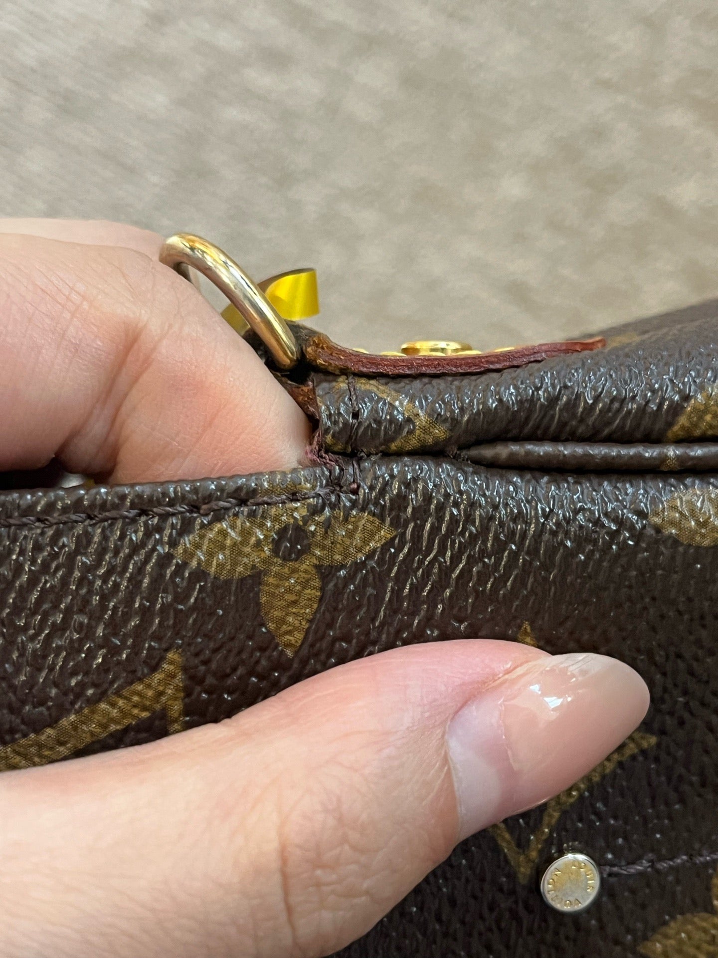 Louis Vuitton - Favorite PM - Cloth - Brown - (small)