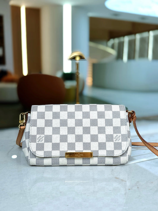 Louis Vuitton - Favorite PM - Coated canvas - White - (Small)