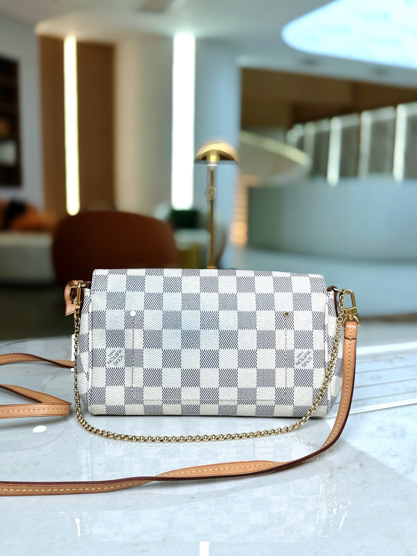 Louis Vuitton - Favorite PM - Coated canvas - White - (Small)