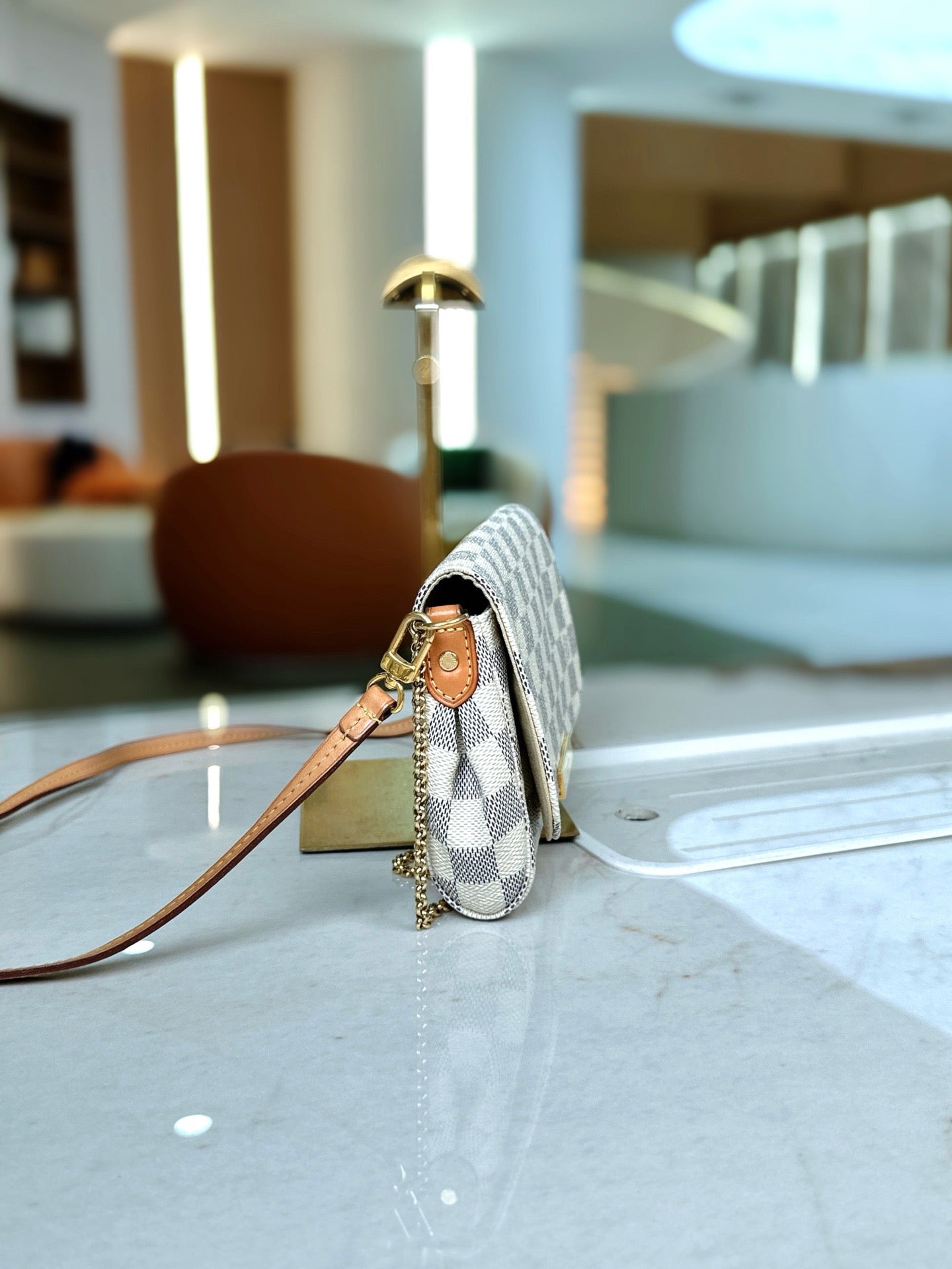 Louis Vuitton - Favorite PM - Coated canvas - White - (Small)