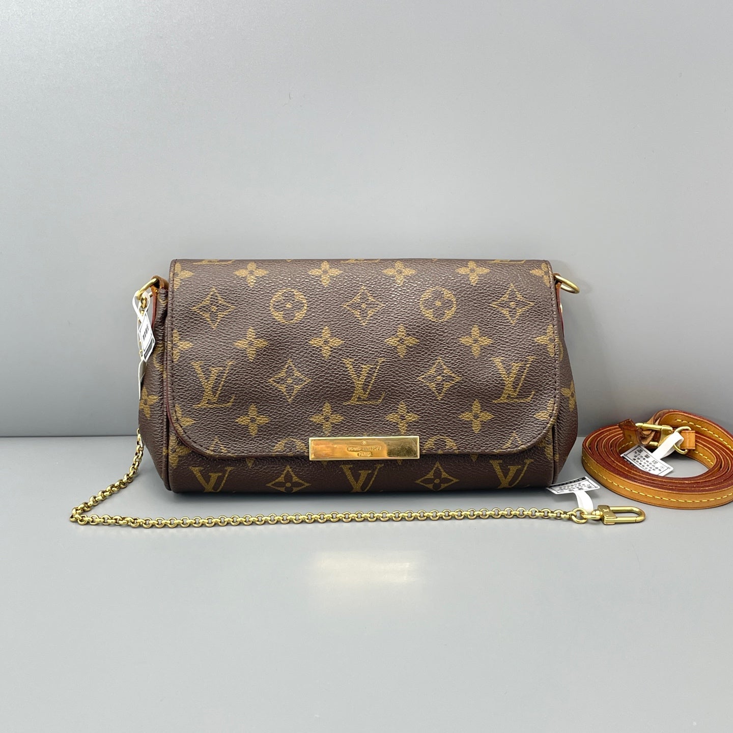 Louis Vuitton - Favorite PM - Leather - Brown - (mini)