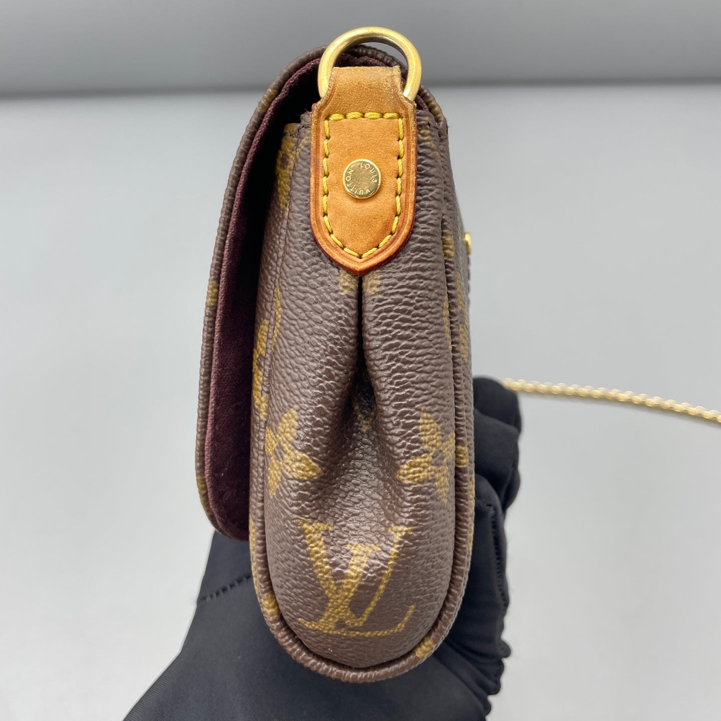Louis Vuitton - Favorite PM - Leather - Brown - (mini)