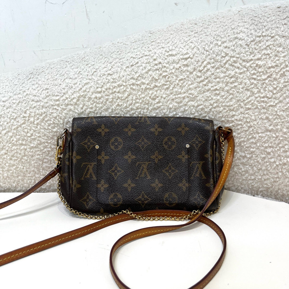Louis Vuitton - Favorite Small - Leather - Black - (small)