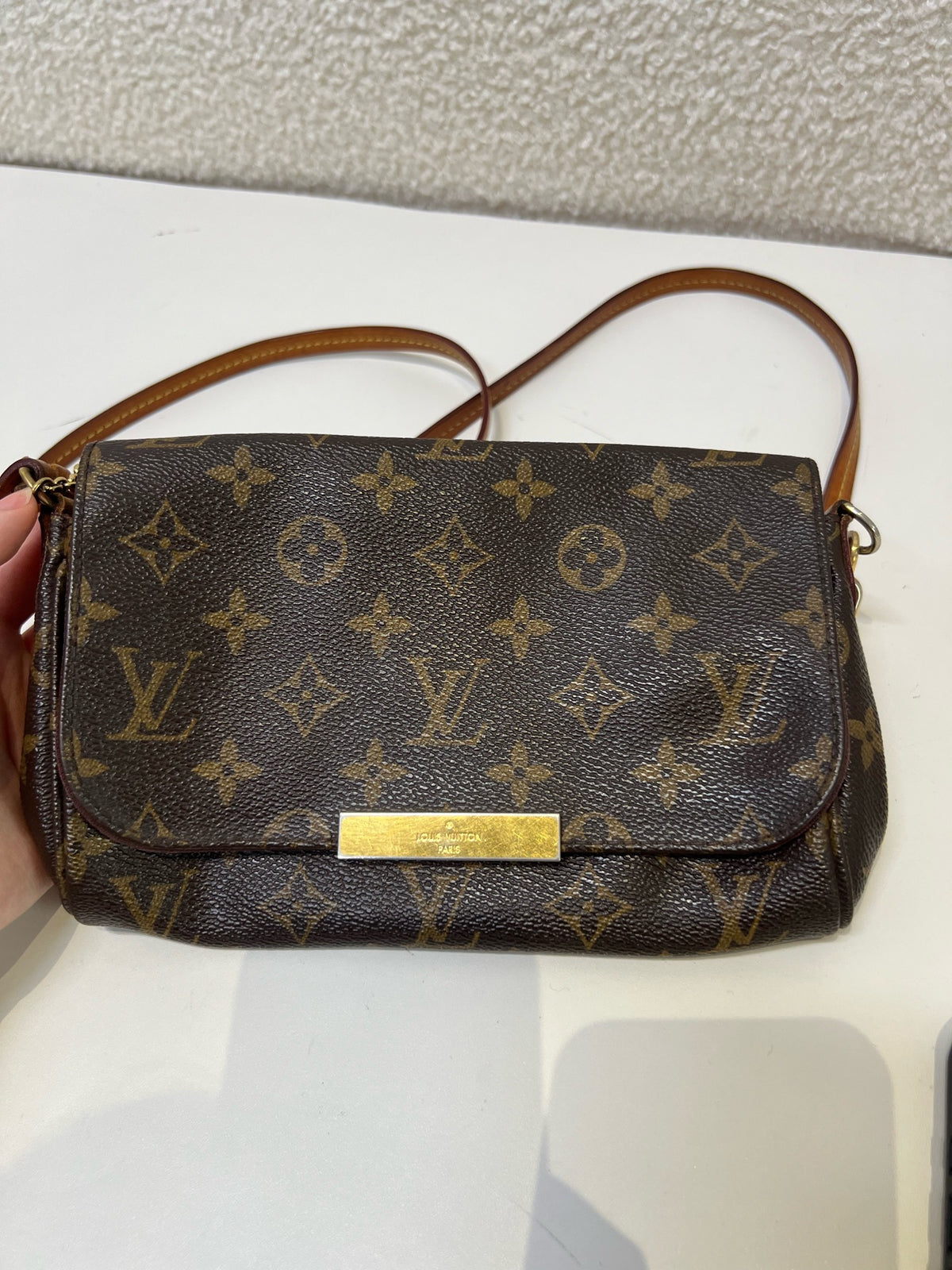 Louis Vuitton - Favorite Small - Leather - Black - (small)