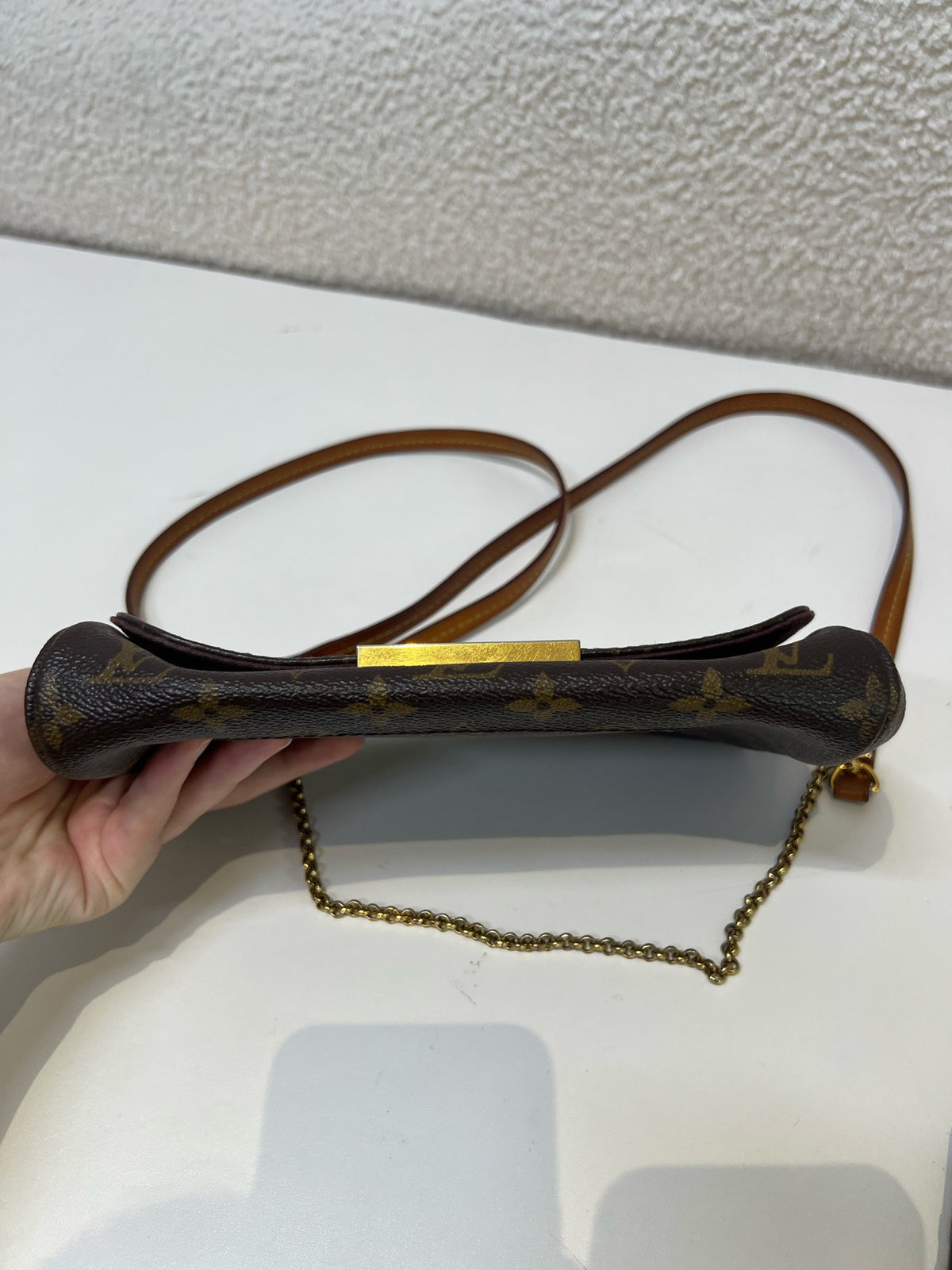 Louis Vuitton - Favorite Small - Leather - Black - (small)