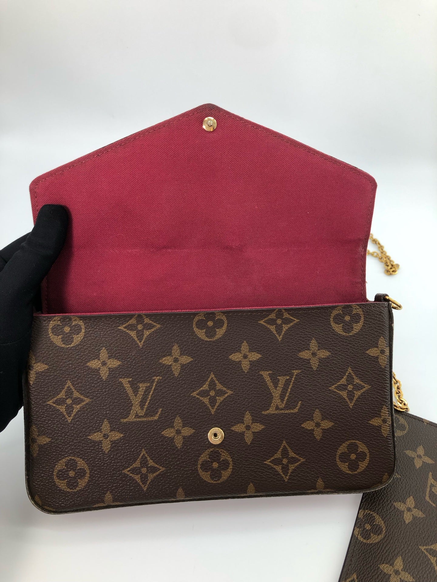 Louis Vuitton - Felicie - Cloth - Brown - (mini)