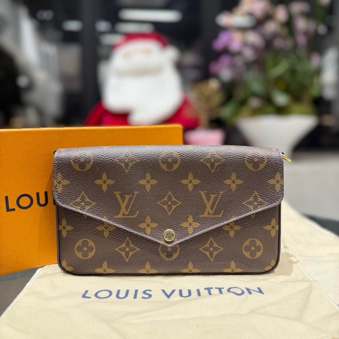 Louis Vuitton - Felicie - Cloth - Brown - (small)