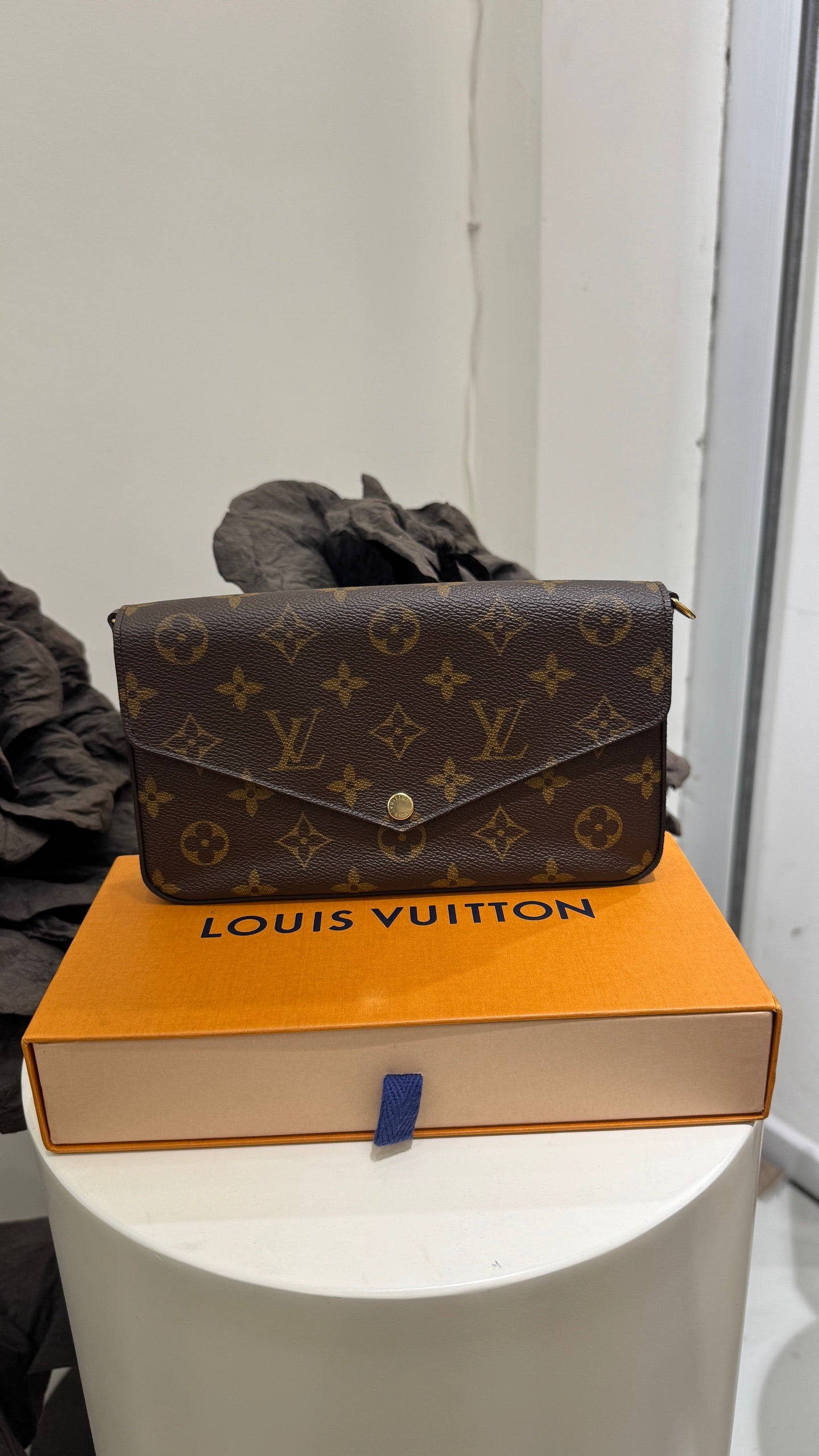 Louis Vuitton - Felicie - Cloth - Brown - (small)