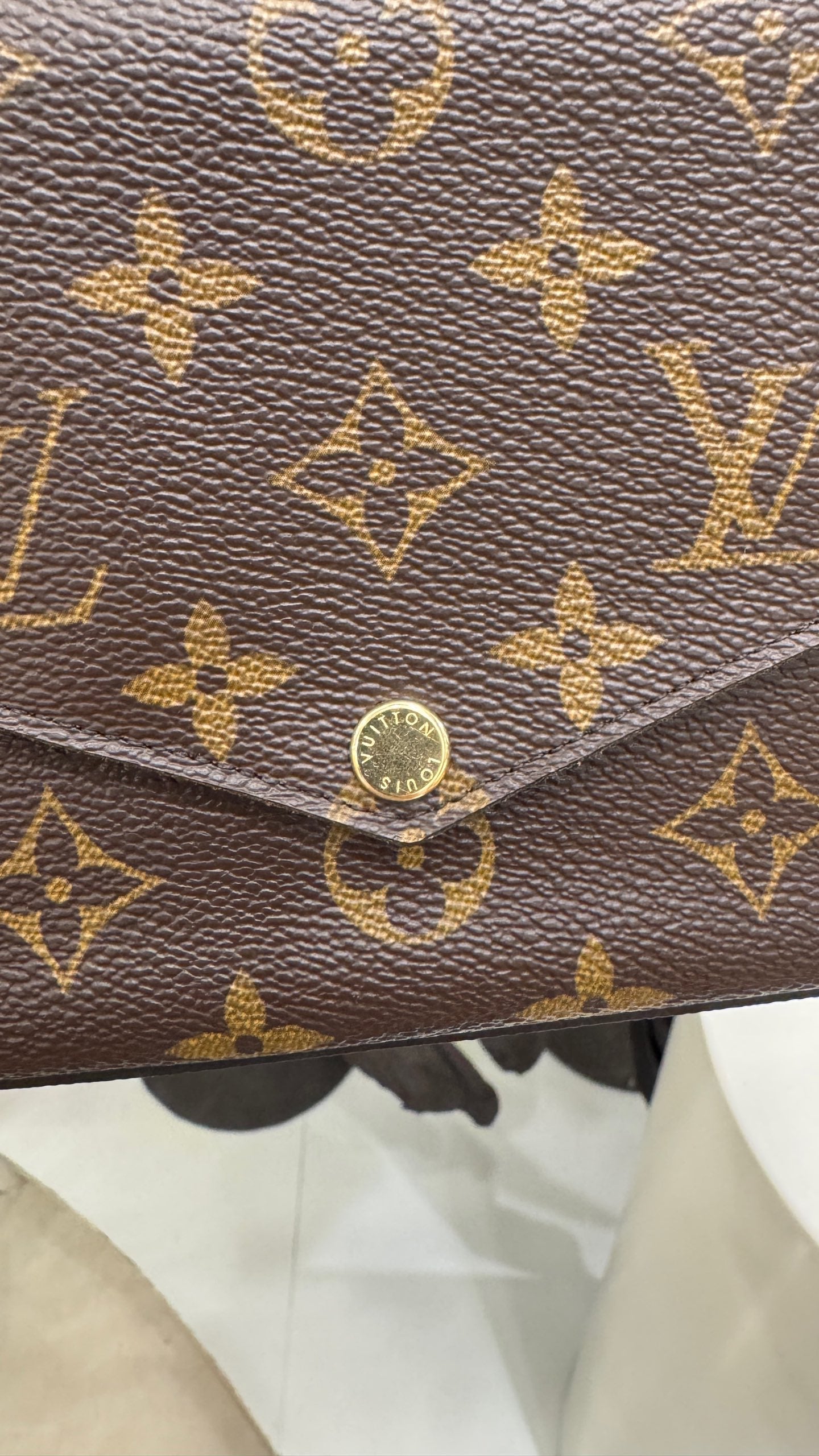 Louis Vuitton - Felicie - Cloth - Brown - (small)