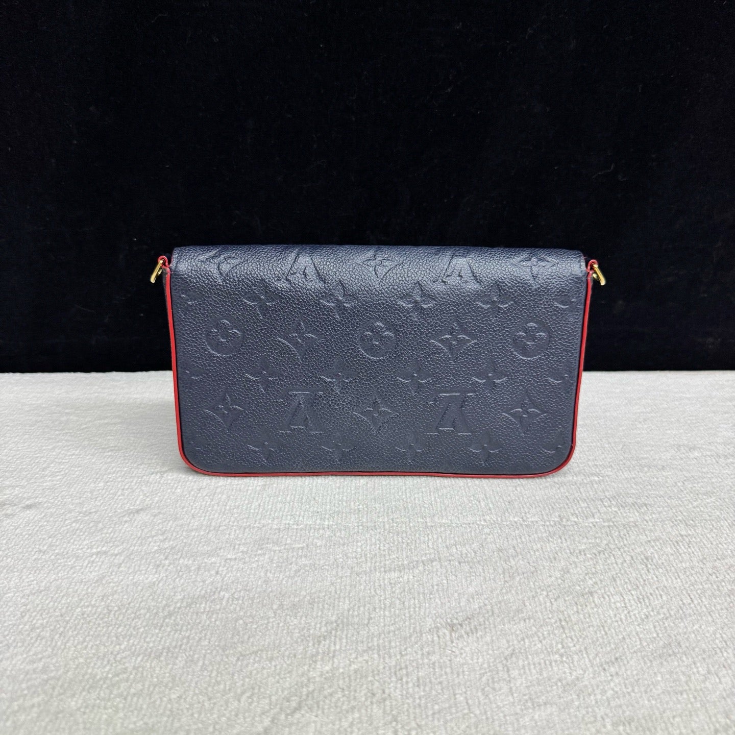 Louis Vuitton - Félicie Pochette - Leather - Blue - (mini)