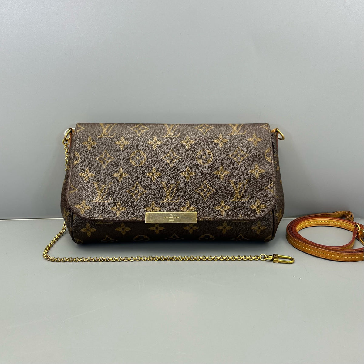 Louis Vuitton - Felicie Pochette - Leather - Brown - (medium)