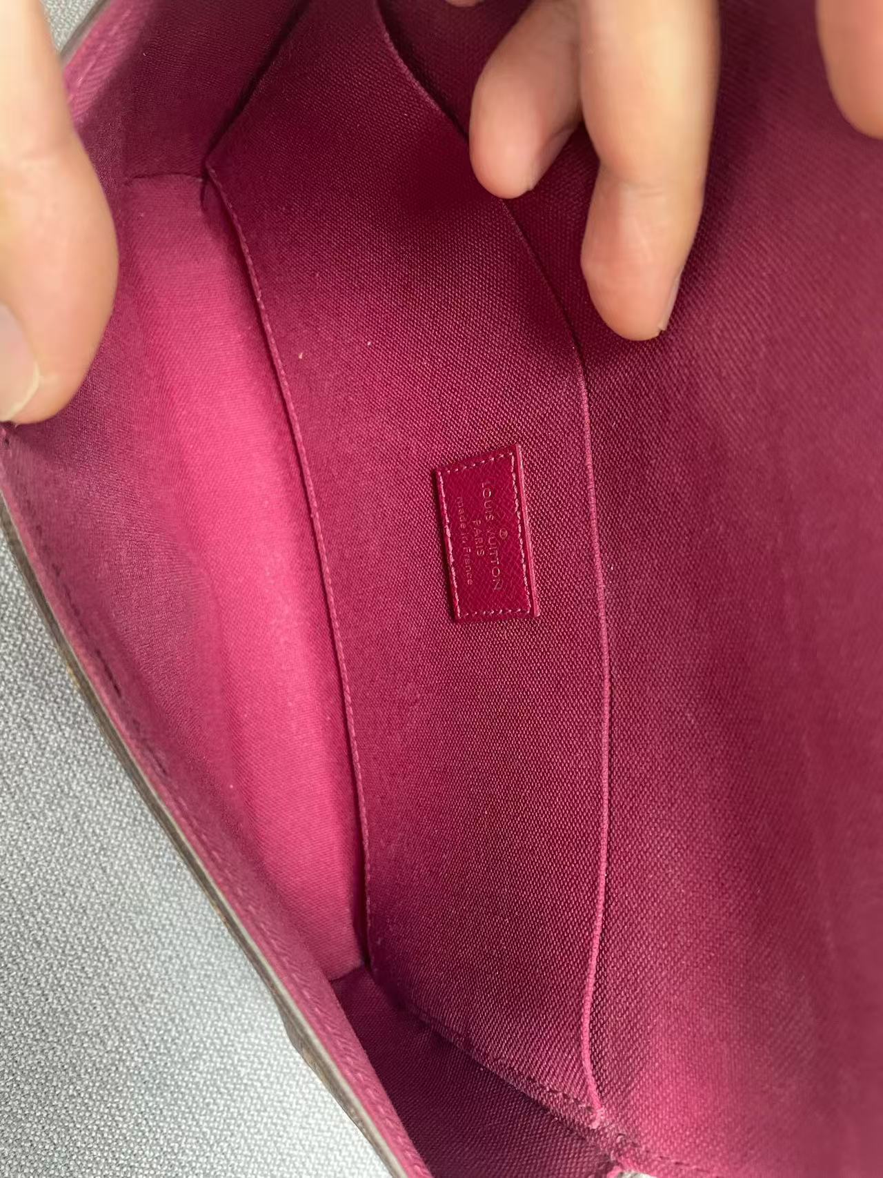 Louis Vuitton - Félicie Pochette - Monogram coated canvas - Brown - (mini)