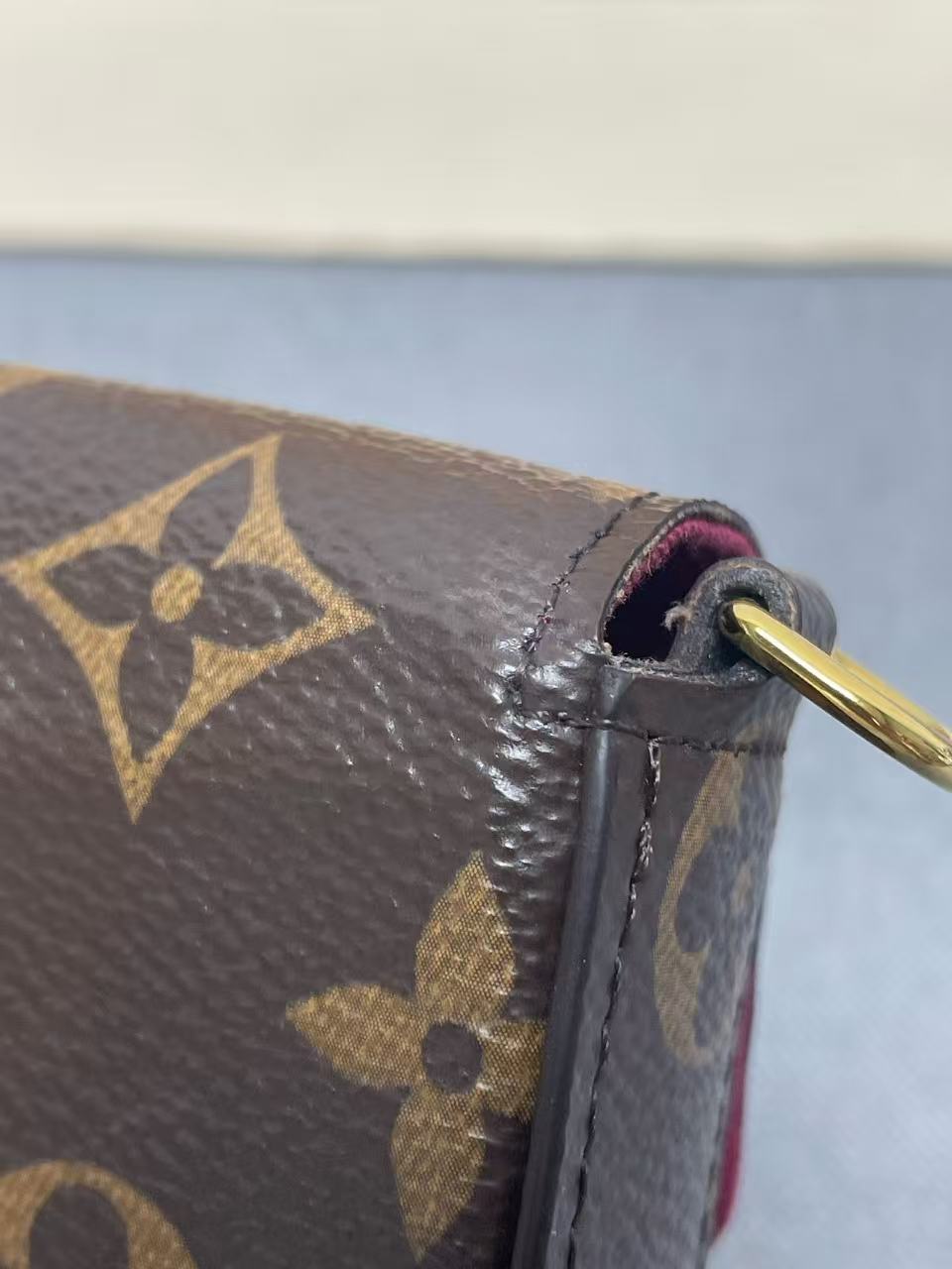 Louis Vuitton - Félicie Pochette - Monogram coated canvas - Brown - (mini)