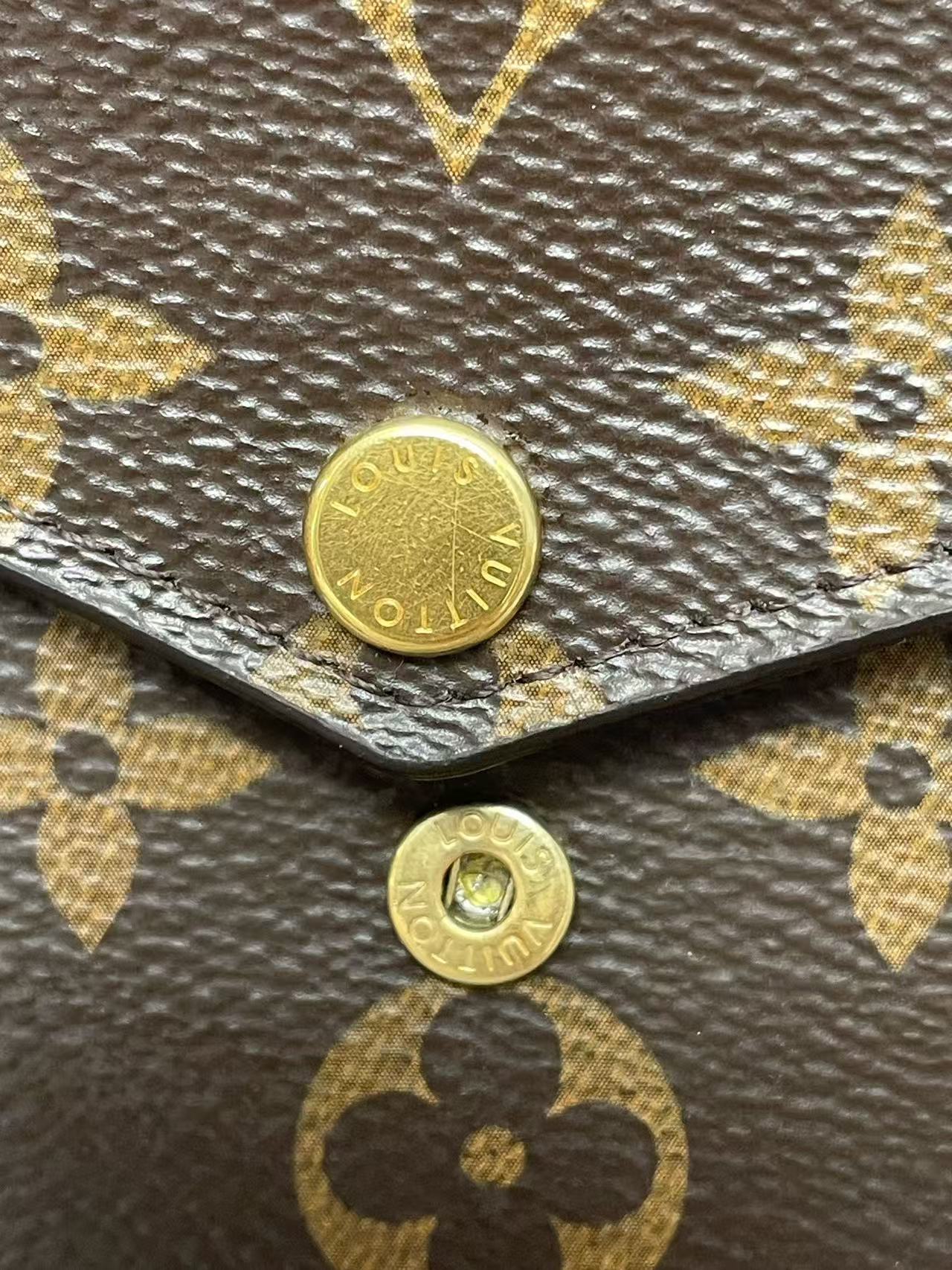 Louis Vuitton - Félicie Pochette - Monogram coated canvas - Brown - (mini)
