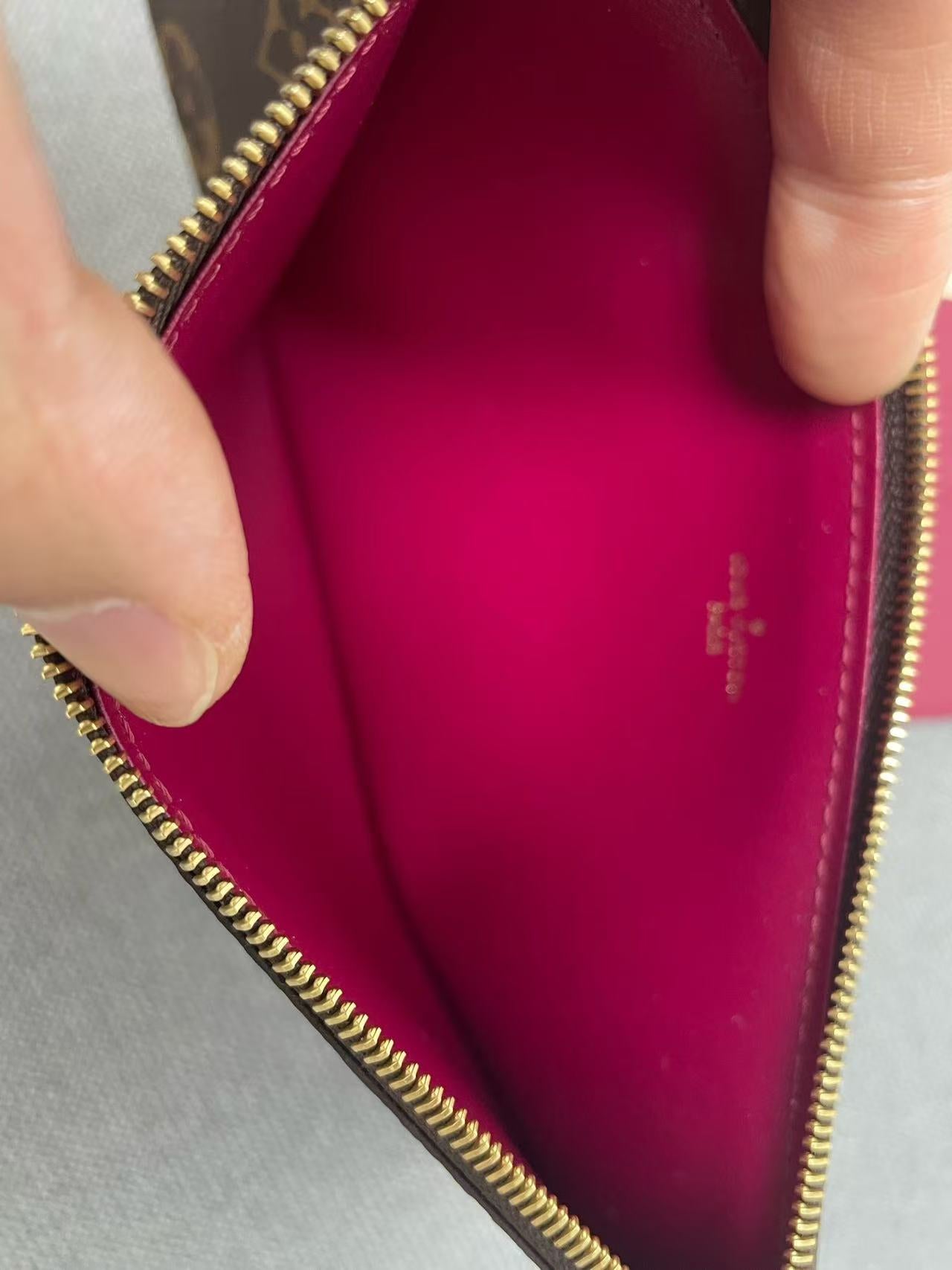 Louis Vuitton - Félicie Pochette - Monogram coated canvas - Brown - (mini)