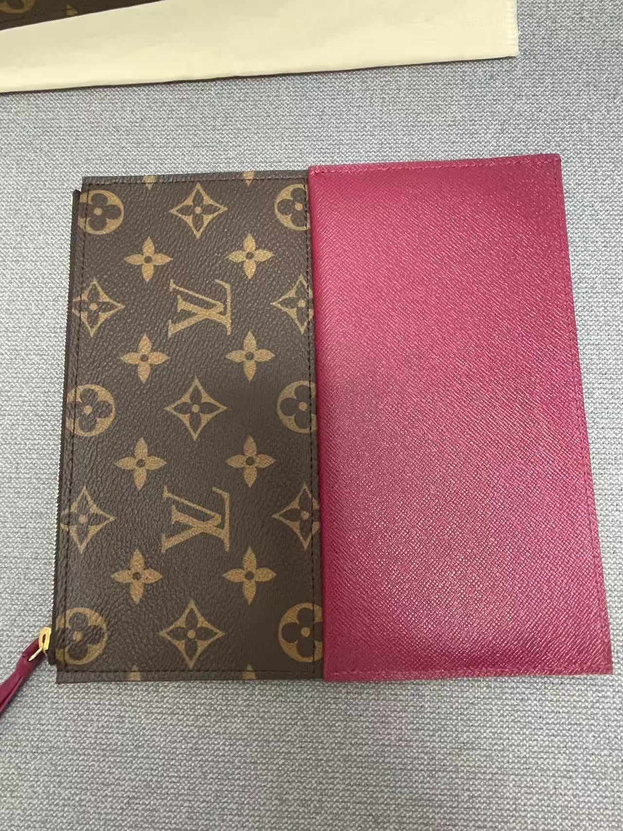 Louis Vuitton - Félicie Pochette - Monogram coated canvas - Brown - (mini)