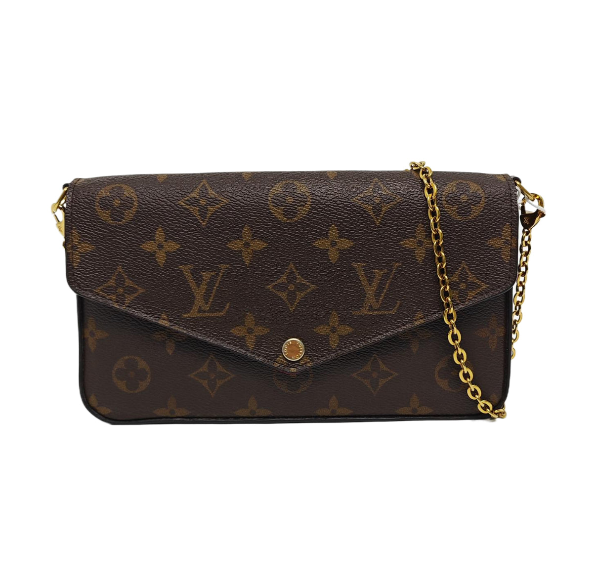 Louis Vuitton - Félicie - Synthetic - Brown - (mini)